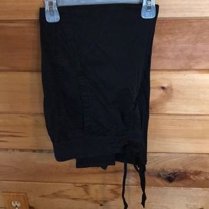 Tie waisted crop pants!